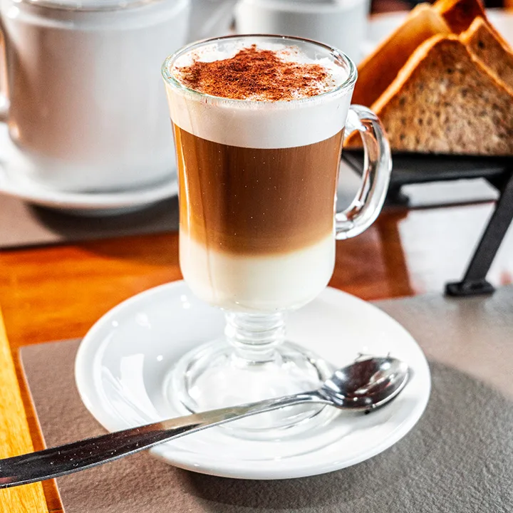 Cappuccino served at Kemú