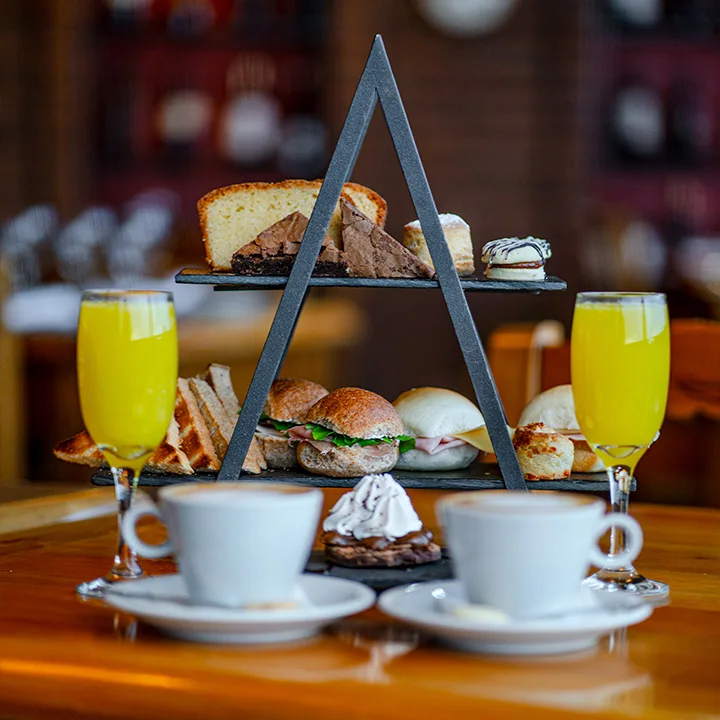 Sweet and savoury afternoon treats to share